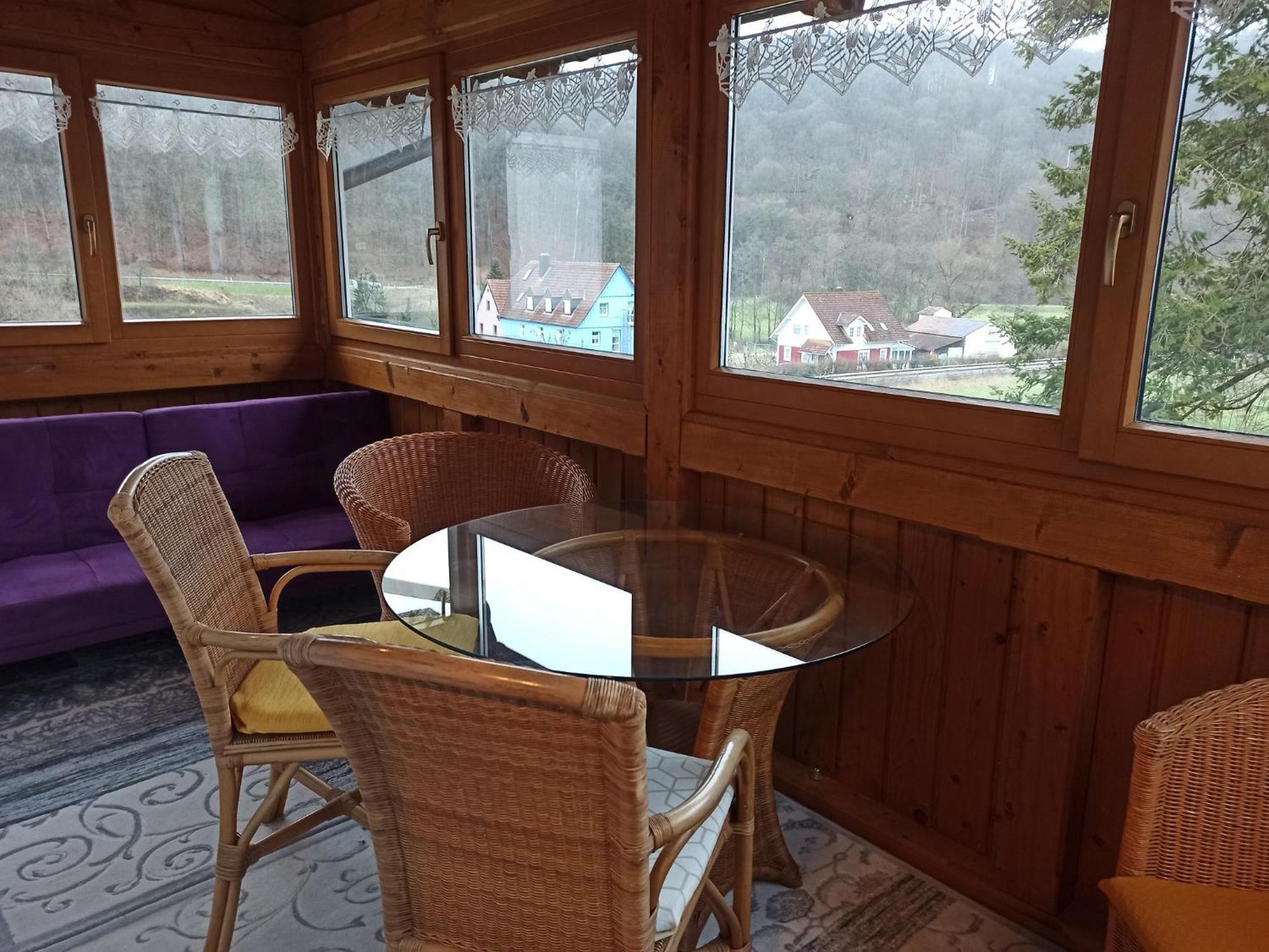 Reitstation Rossmuehle Apartment Gräfendorf Екстериор снимка