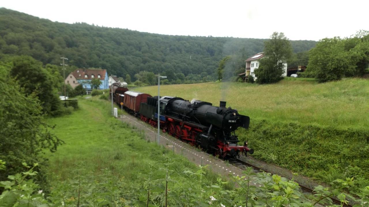 Reitstation Rossmuehle Apartment Gräfendorf Екстериор снимка